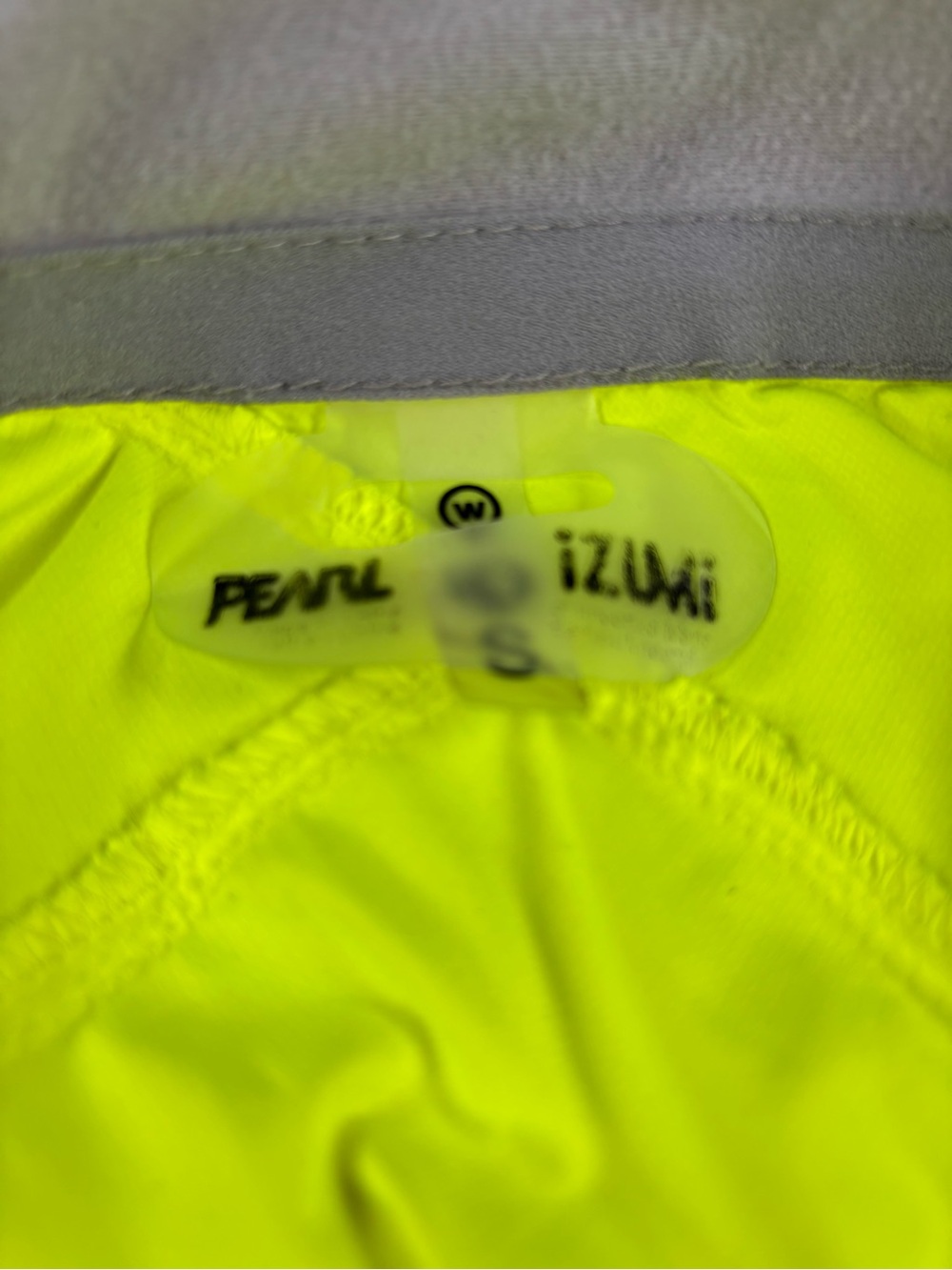 Pearl Izumi Neon Yellow Cycling Jacket
